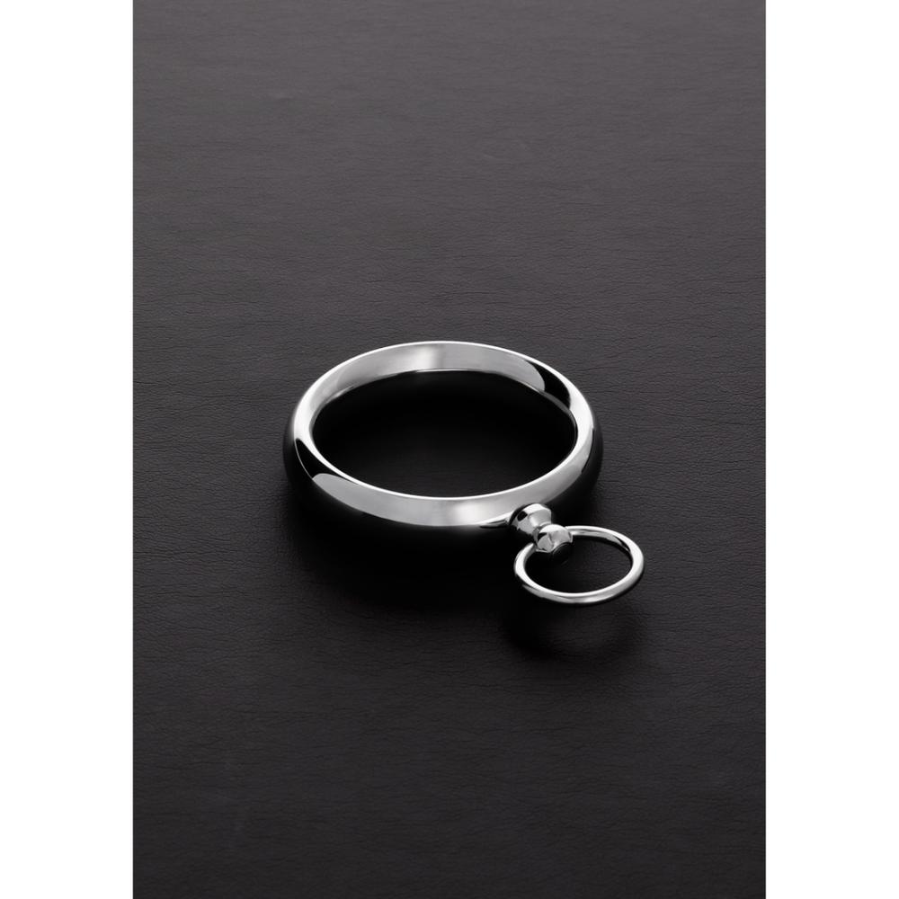 Steel by Shots Donut Ring with O-ring - 0.6 x 0.3 x 50 / 15 x 8 x 50 mm