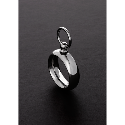 Image of Steel by Shots Donut Ring with O-ring - 0.6 x 0.3 x 45 / 15 x 8 x 45 mm