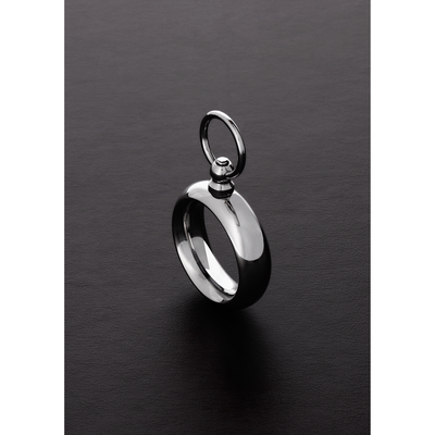 Image of Steel by Shots Donut Ring with O-ring - 0.6 x 0.3 x 40 / 15 x 8 x 40 mm