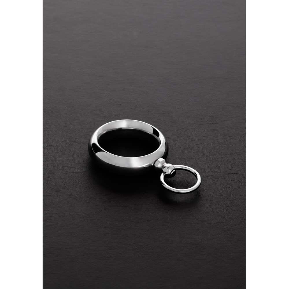 Steel by Shots Donut Ring with O-ring - 0.6 x 0.3 x 35 / 15 x 8 x 35 mm