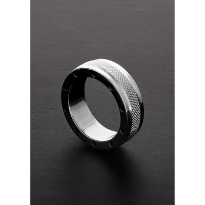 Image of Steel by Shots COOL and KNURL C-Ring - 0.6 x 2 / 15 x 50 mm