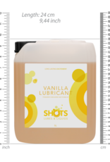 Shots Lubes  Liquids by Shots Lubricant - Vanilla - 1.3 gal / 5 l