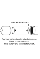 Rocks-Off Vibrating Bullet with 1 Speed - 3.15 / 80 mm
