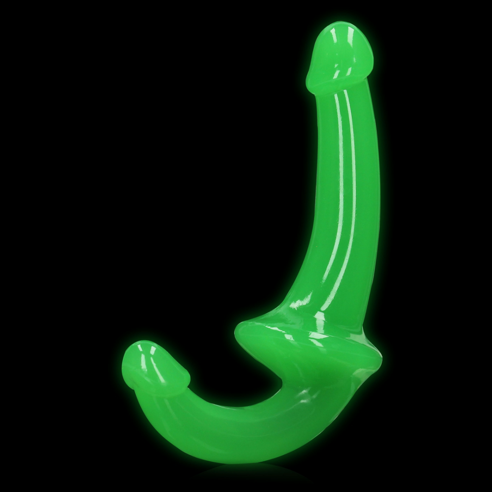 RealRock by Shots Strapless Strap-On - Glow in the Dark - 6'' / 13,5 cm