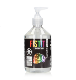 Fist It by Shots Extra Thick Lubricant - Rainbow - 17 fl oz / 500 ml - Pump