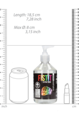 Fist It by Shots Extra Thick Lubricant - Rainbow - 17 fl oz / 500 ml - Pump