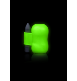 Ouch! by Shots Vibrating Masturbator - Glow in the Dark