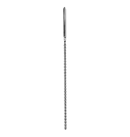 Ouch! by Shots Stainless Steel Ribbed Dilator - 0.2 / 6 mm