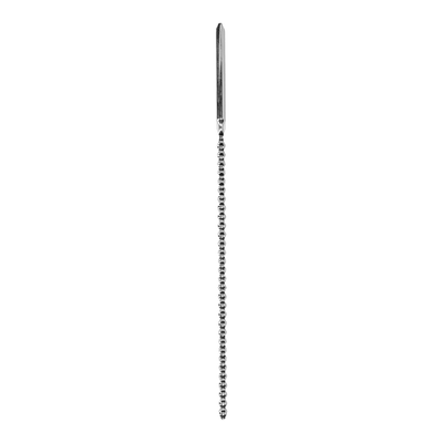 Ouch! by Shots Stainless Steel Ribbed Dilator - 0.2 / 6 mm