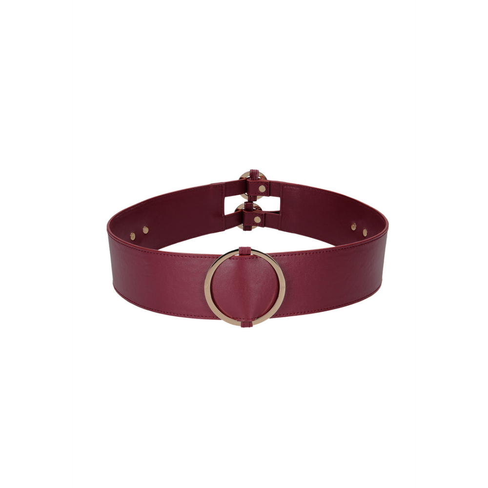 Ouch! by Shots Waist Belt with Bondage Rings - L/XL