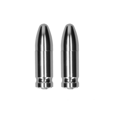 Image of Ouch! by Shots Magnetic Nipple Clamps Diamond Bullet 