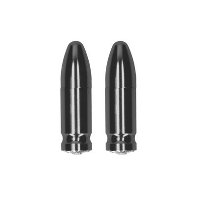 Image of Ouch! by Shots Magnetic Nipple Clamps Diamond Bullet