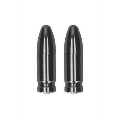 Image of Ouch! by Shots Magnetic Nipple Clamps Diamond Bullet 