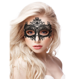 Ouch! by Shots Queen - Black Lace Mask