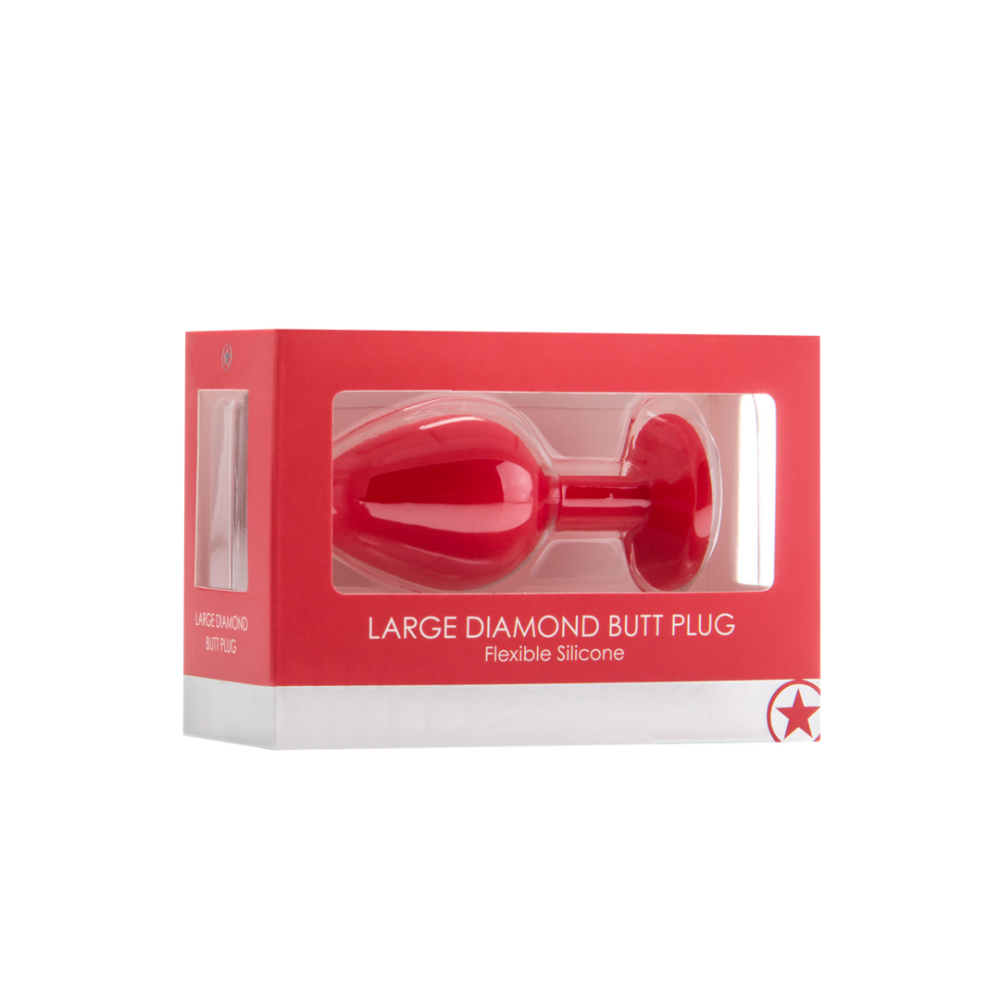 Ouch! by Shots Diamond Butt Plug - Large