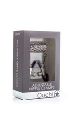 Ouch! by Shots Adjustable Nipple Clamps