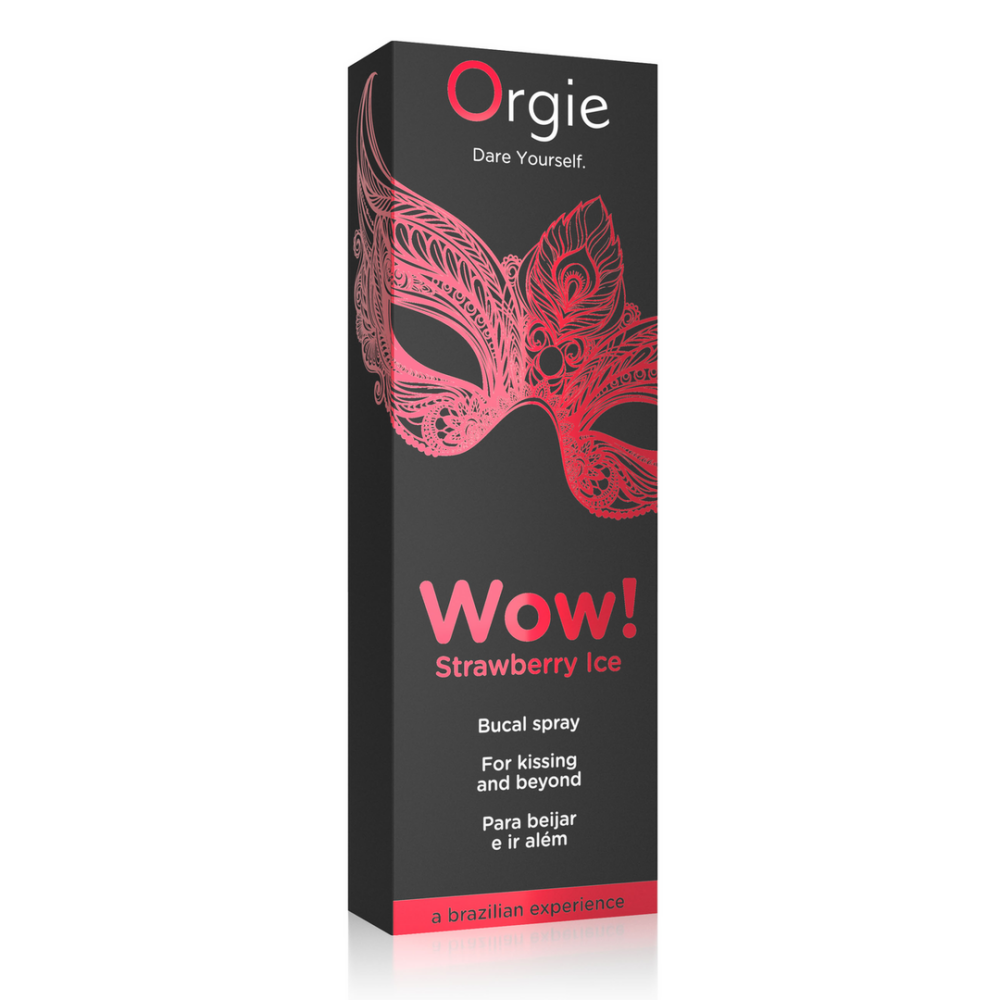 Orgie Wow! Strawberry Ice - Bucal Spray - 0.34 fl oz / 10 ml