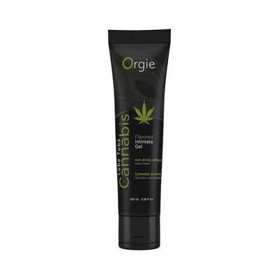 Image of Orgie Lube Tube Cannabis - Waterbased Lubricant - 3 fl oz / 100 ml 