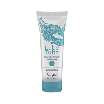 Orgie Lube Tube Cool - Waterbased Lubricant with a Cooling Effect - 5 fl oz / 150 ml