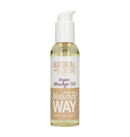 Natural Pleasure by Shots Vegan Massage Oil - 5 fl oz / 150 ml