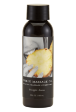 Earthly body Pineapple Edible Massage Oil - 2 fl oz / 60 ml