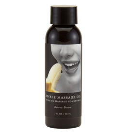 Earthly body Banana Edible Massage Oil - 2 fl oz / 60 ml