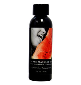 Earthly body Watermelon Edible Massage Oil - 2 fl oz / 60 ml