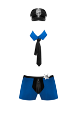 Male Power Officer Frisk-Em Costume - L/XL