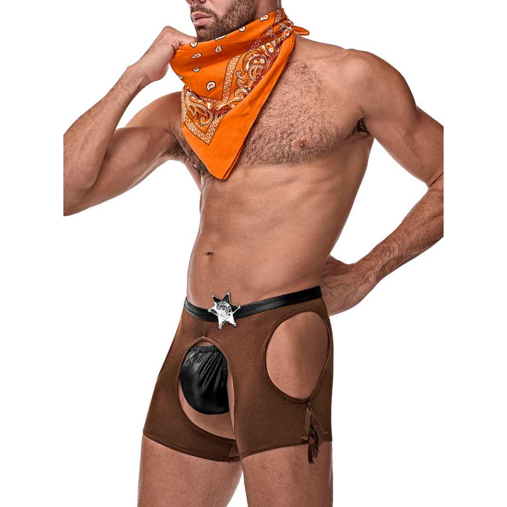 Male Power Stubborn Cowboy Costume - XL