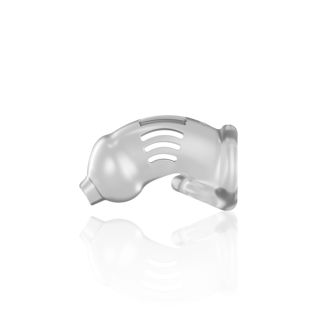 ManCage by Shots Model 29 - TPE Chastity Cage - Transparent