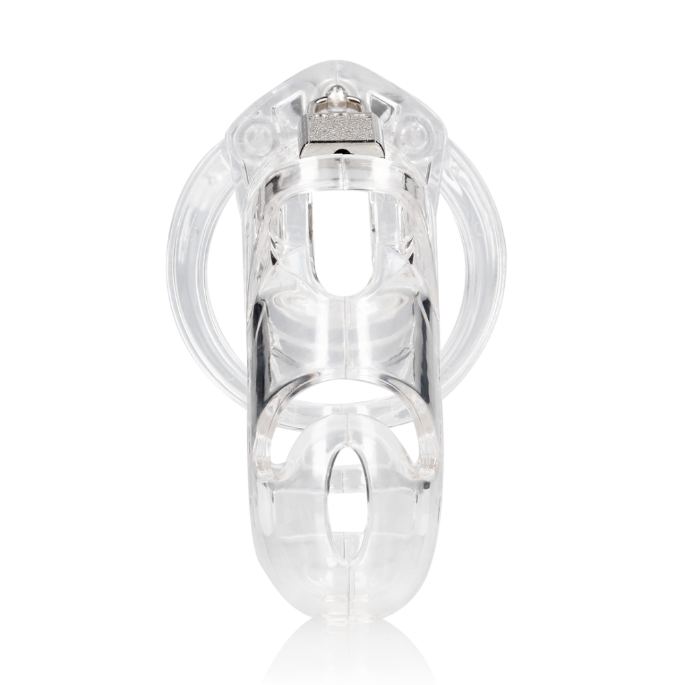 ManCage by Shots Model 26 - Chastity Cage - 4.5'' / 11,5 cm - Transparent