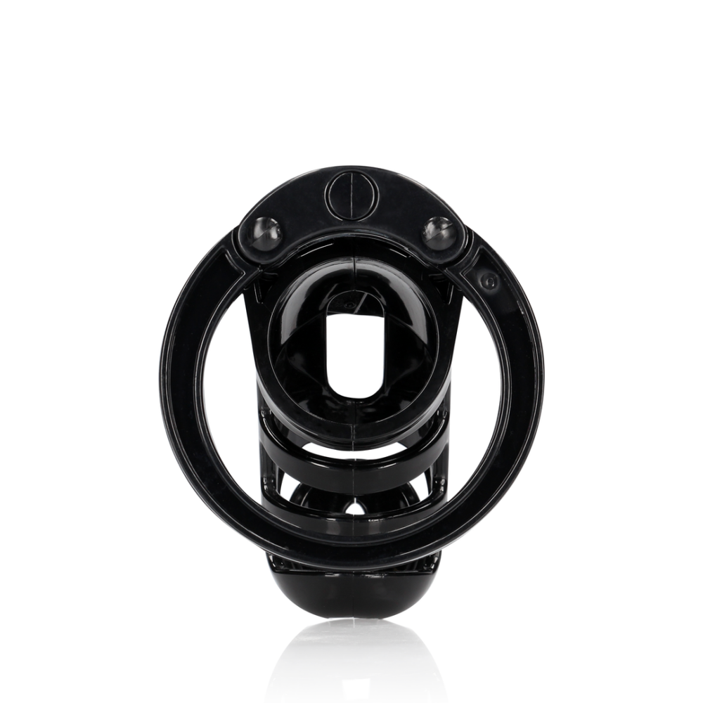 ManCage by Shots Model 25 - Chastity Cage - 3.5'' / 9 cm - Black
