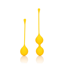 Loveline by Shots Silicone Kegel Balls Training Set - Carambola