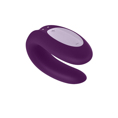 Image of Double Joy - Partner Vibrator - Violet