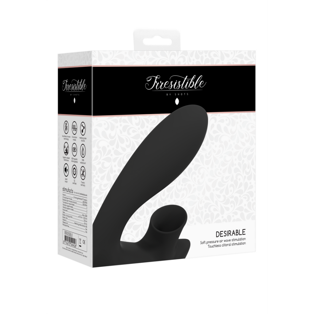 Irresistible by Shots Desirable - Bendable Air Pulse Vibrator
