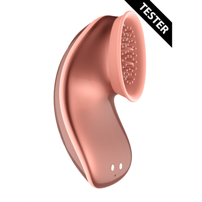 Image of Innovation by Shots Twitch Hands - Free Suction Vibration Toy - Rose - Tester 