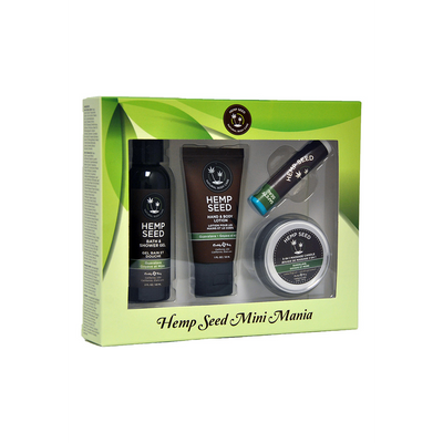 Image of Earthly body Hemp Seed Mini Mania Travel Set