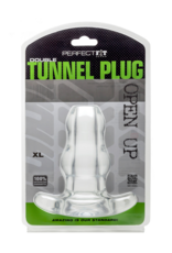 PerfectFitBrand Double Tunnel Plug - Hollow Butt Plug - XL