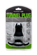 PerfectFitBrand Double Tunnel Plug - Hollow Butt Plug - L