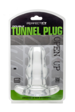 PerfectFitBrand Double Tunnel Plug - Hollow Butt Plug - M