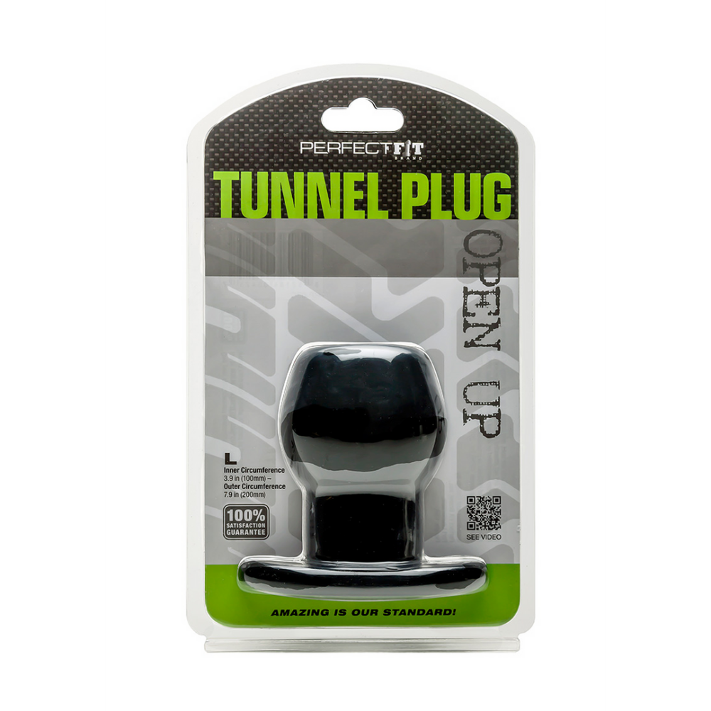 PerfectFitBrand Tunnel Plug - Hollow Butt Plug - L