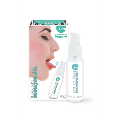 HOT Oral Optimizer - Deepthroat Gel - Peppermint - 2 fl oz / 50 ml