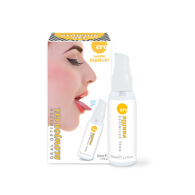 Image of HOT Oral Optimizer - Deepthroat Gel - Vanilla - 2 fl oz / 50 ml