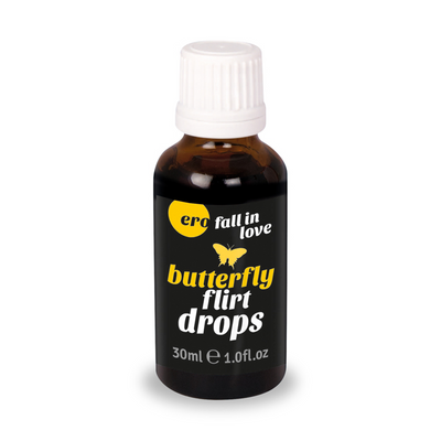 HOT Butterfly Flirt Drops - Stimulating Drops - 1 fl oz / 30 ml