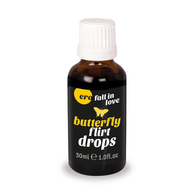 Image of HOT Butterfly Flirt Drops - Stimulating Drops - 1 fl oz / 30 ml 