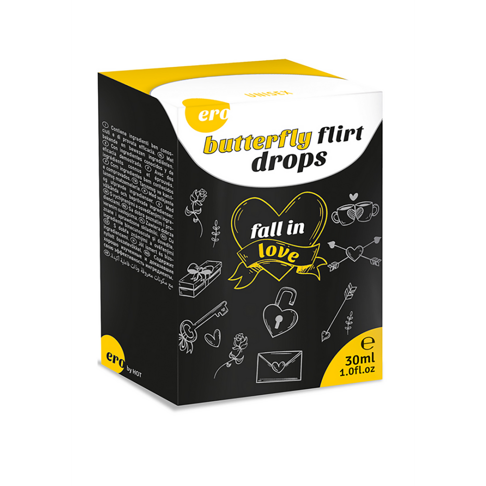 HOT Butterfly Flirt Drops - Stimulerende Drops - 1 fl oz / 30 ml