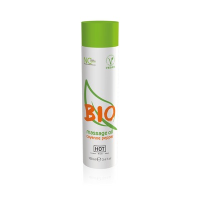 HOT Massage Oil - Cayenne Pepper - 3 fl oz / 100 ml