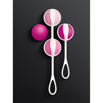 Image of G-Vibe Geisha Balls Mini - Raspberry