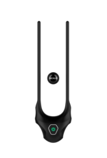 Nexus Forge - Vibrating Adjustable Lasso Silicone Cock Ring - Black