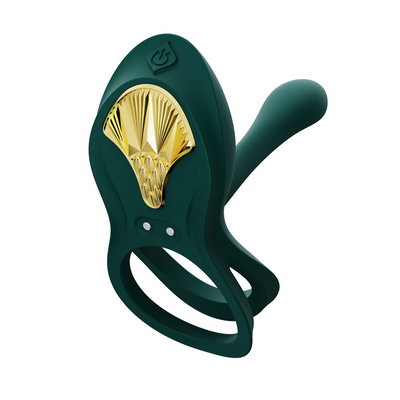 Zalo BAYEK - Draagbare Vibrator - Turquoise Groen